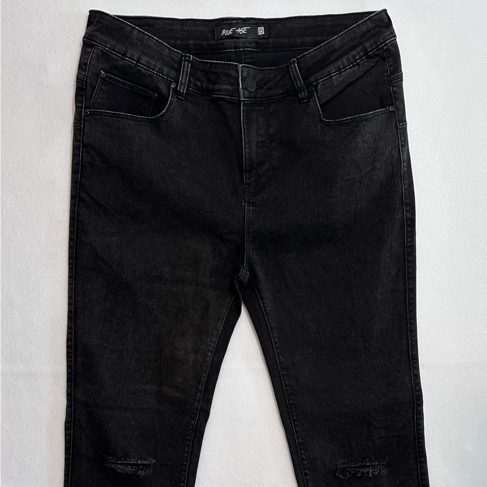 Blue Age Black Skinny Jeans for Women size 9(32)